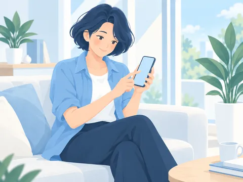 スマホで予約する