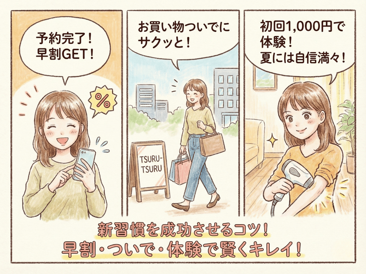 ここがポイント！新習慣を成功させるコツ